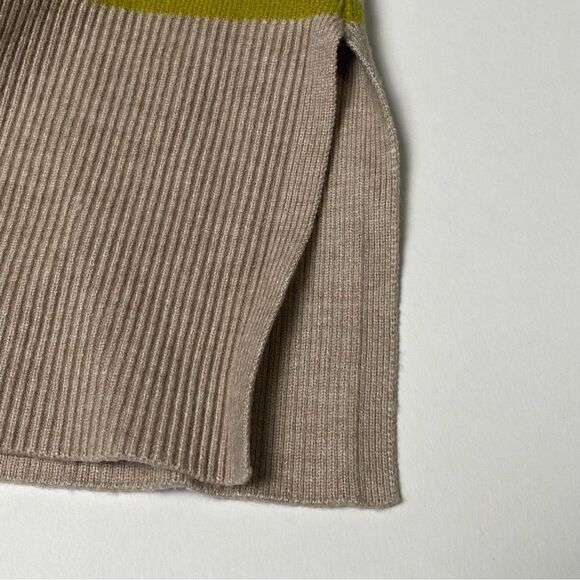 Tahari Super Soft Striped Mock Neck Tunic Sweater Women's Size Small - Picture 13 of 16